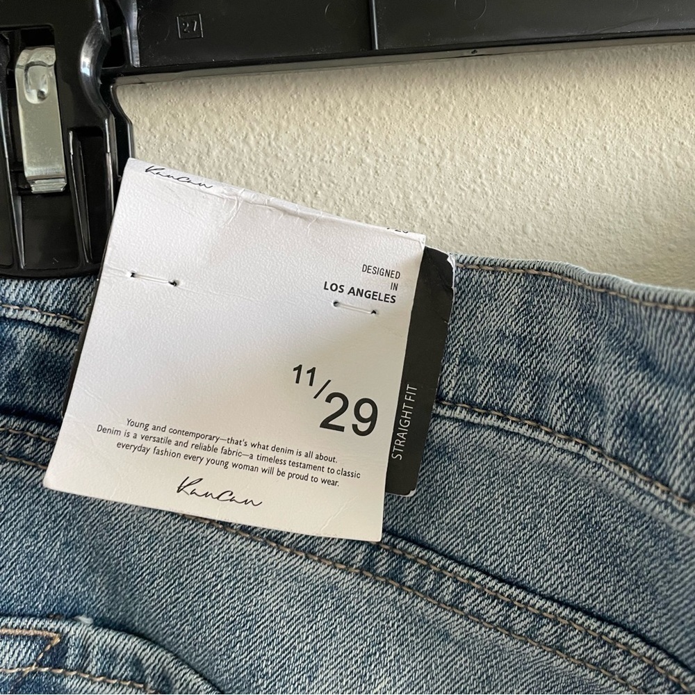🆕Kancan MISSY HIGH RISE SLIM STRAIGHT JEANS - Picture 7 of 10